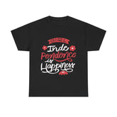 Girl Independence is Happiness Unisex Cotton Tee - Extreme Dirt Bike Champion Shirt